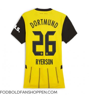 Borussia Dortmund Julian Ryerson #26 Hjemmebanetrøje Dame 2024-25 Kortærmet